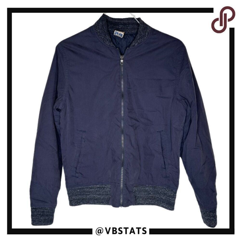 Faherty Navy Quilted Performance Jacket - Reversi… - image 4